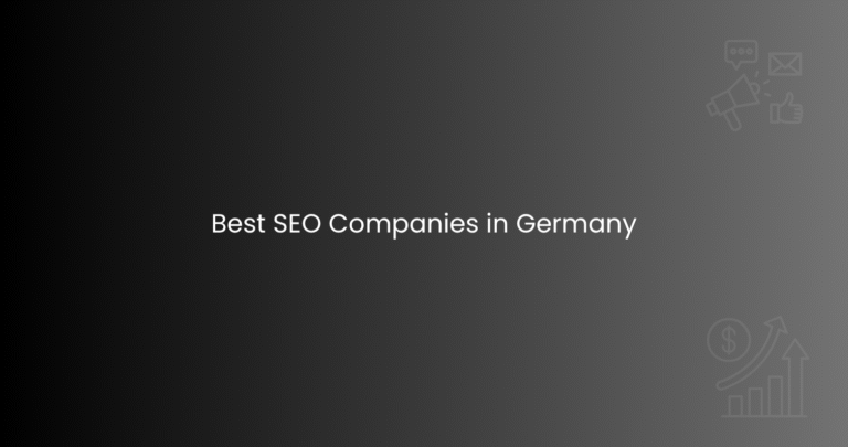 Best SEO Companies in Germany