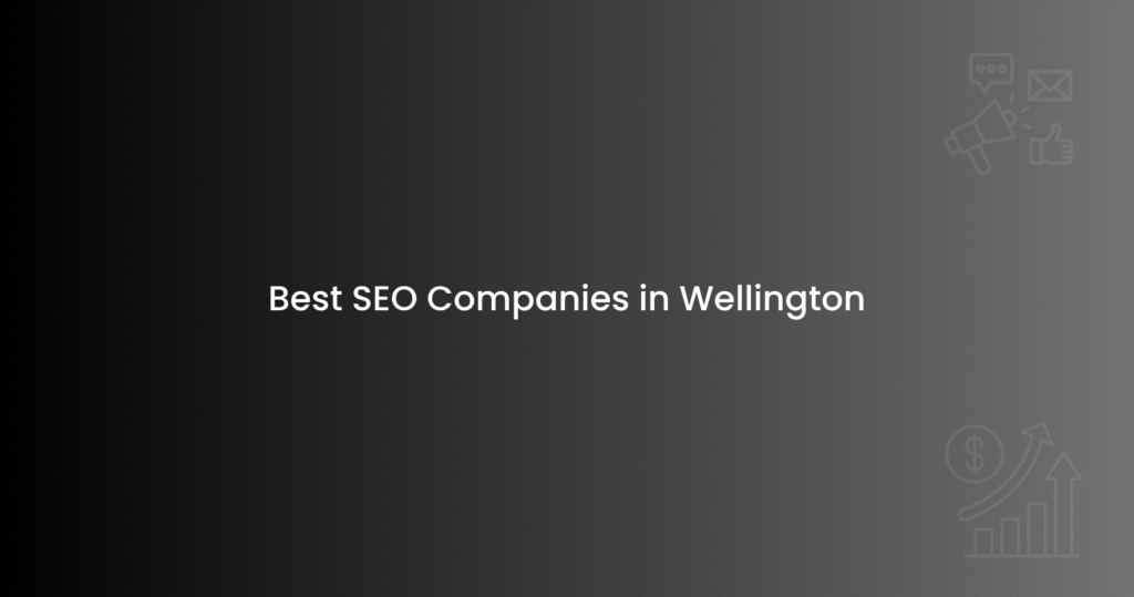 Best SEO Companies in Wellington