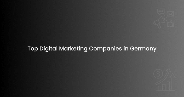 Top Digital Marketing Companies in Germany