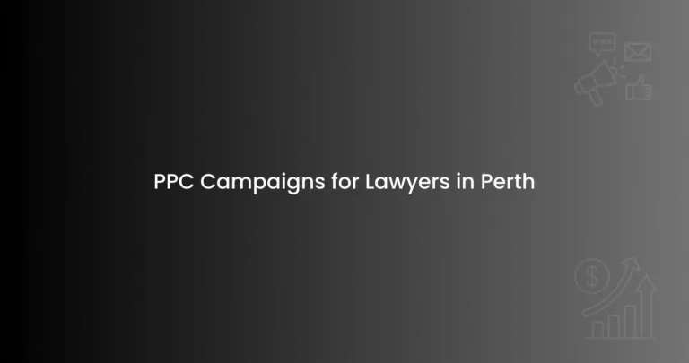 PPC Campaigns for Lawyers in Perth