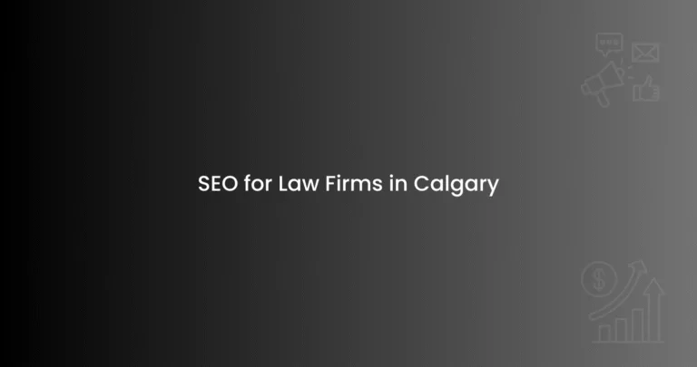 SEO for Law Firms in Calgary